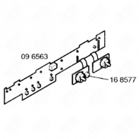 CONTROL MODULE (REFERENCE 96563) TUMBLE DRYER - 00096563