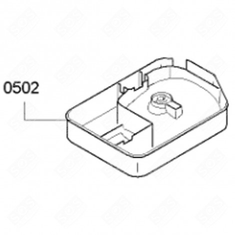 DEFROSTING TANK (MARKING 0502) REFRIGERATOR, FREEZER - 00096212