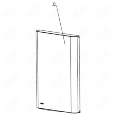 DOOR REF REFRIGERATOR, FREEZER - FR002486