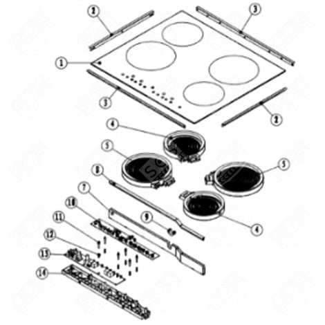 VITRO (MARK 1) GAS / ELECTRIC OVENS - CU005078