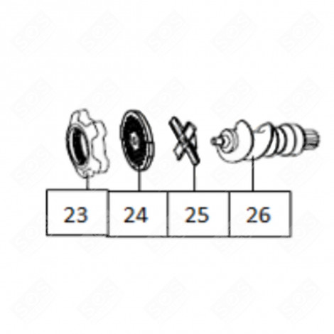 ENDLESS GEAR KIT (MARK 26) FOOD PROCESSOR - CU001157