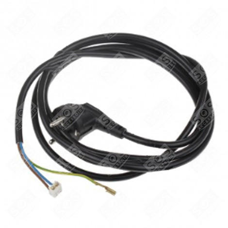 BLACK 2.5 METER POWER CABLE REFRIGERATOR, FREEZER - 2072695014, 207269501