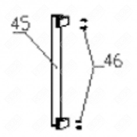 HANDLE (REFERENCE 45) REFRIGERATOR, FREEZER - FR004735