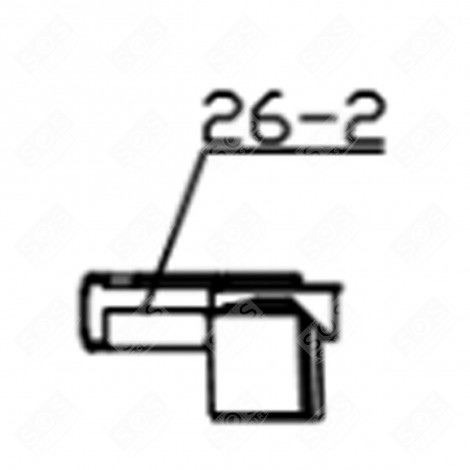 DAMPER REFRIGERATOR, FREEZER - FR007177