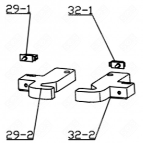 SWITCH (29-1) REFRIGERATOR, FREEZER - FR007187