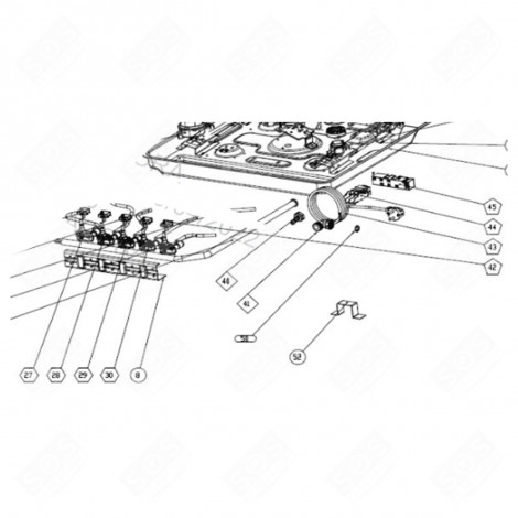 MICRO SWITCHES (REFERENCE 42) GAS / ELECTRIC OVENS - CU000853