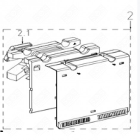 FAN MOTOR (NO. 2.1) REFRIGERATOR, FREEZER - FR000375