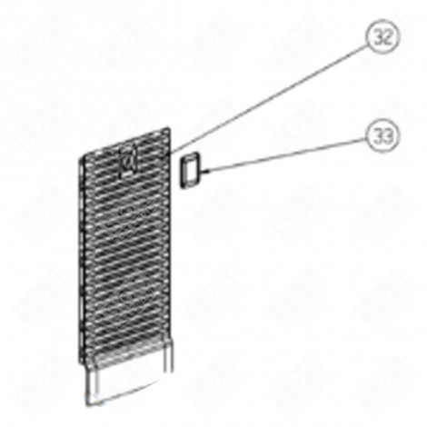 MULTIFLOW REFRIGERATOR, FREEZER - FR001835