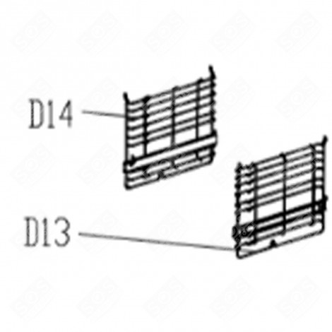 SIDE GRID G GAS / ELECTRIC OVENS - CU000586