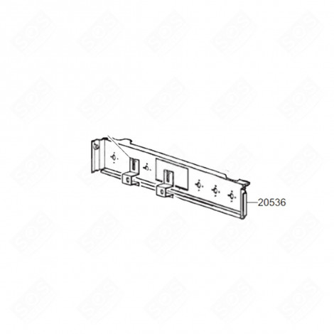 ORIGINAL DRAWER FRONT WITH REFERENCE NUMBER 20536 GAS / ELECTRIC OVENS - 018930387