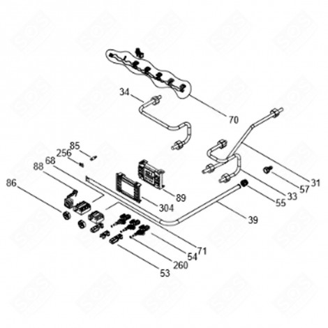 SWITCH (MARK 71) GAS / ELECTRIC OVENS - CU004681