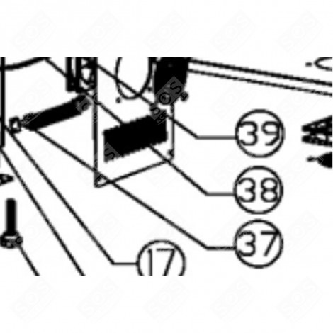 RESISTOR (MARK 37) REFRIGERATOR, FREEZER - FR004019