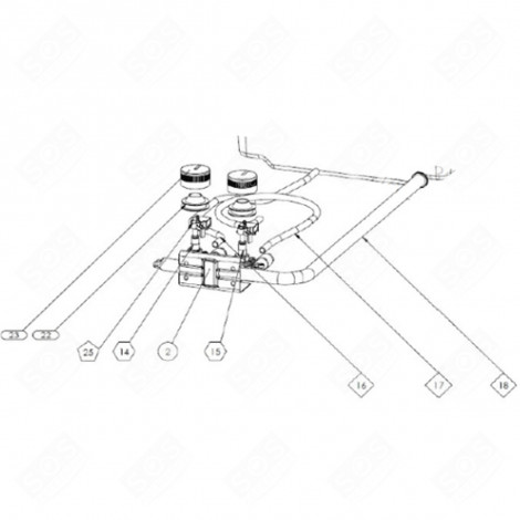 RAPID TAP (REFERENCE 15) GAS / ELECTRIC OVENS - CU000882