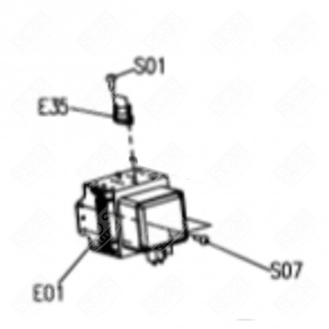 THERMOSTAT (MARK E35) GAS / ELECTRIC OVENS - CU003831