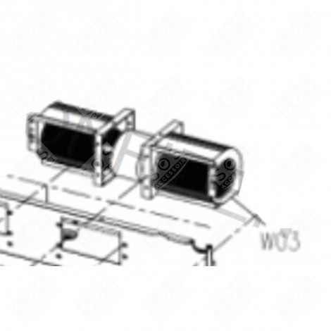 MOTOR GAS / ELECTRIC OVENS - CU000220