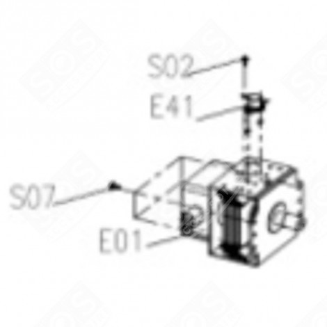 MAGNETRON (REFERENCE E01) GAS / ELECTRIC OVENS - CU000642