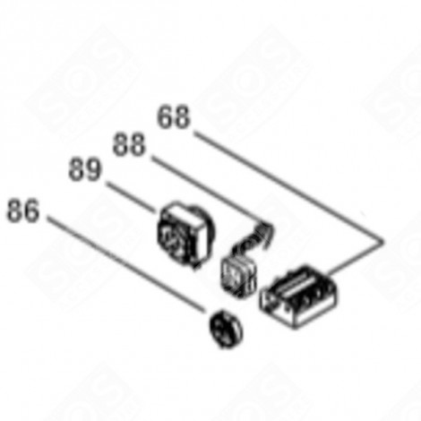 THERMOSTAT 250°C (MARK 68) GAS / ELECTRIC OVENS - CU004734