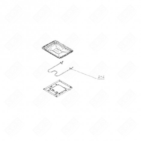 LOWER HEATING (REFERENCE A54) GAS / ELECTRIC OVENS - 735F20