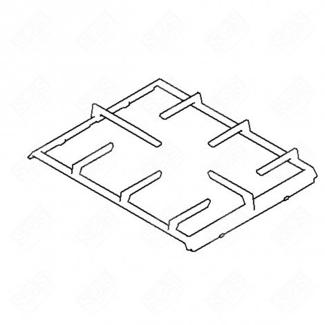 BURNER GRID CENTER ELECTRIC / GAS HOBS - 00700550, 700550