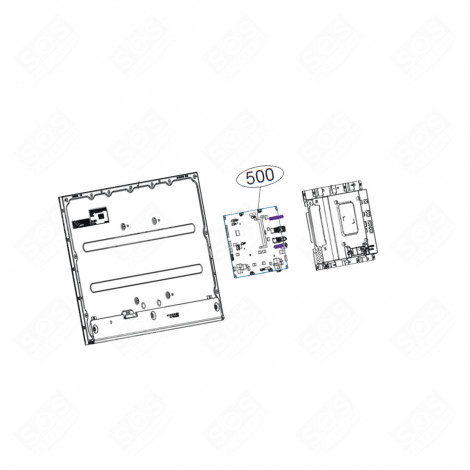 MOTHERBOARD REFERENCE 500 COMPUTER EQUIPMENT - EBU66190001