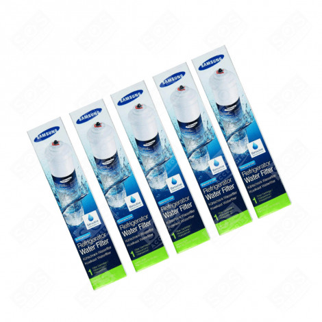 LOT DE 5 FILTRES À EAU D'ORIGINE REFRIGERATOR, FREEZER - DA29-10105J