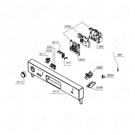 MARKER BAND 3010 DISHWASHER - 1754130173