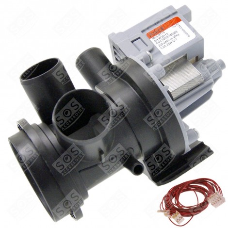 DRAIN PUMP TL EV WITH CABLING WASHING MACHINES - C00141862