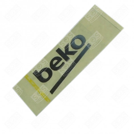 BEKO IDENTIFICATION PLATE REFRIGERATOR, FREEZER - 5737560100, 4807910300