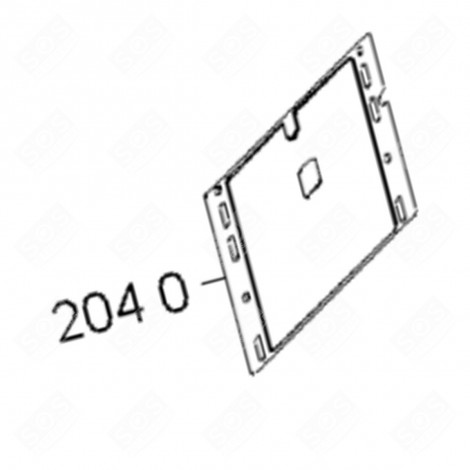 RIGHT AND LEFT PANEL SET (MARKING 2040) GAS / ELECTRIC OVENS - 484000000270, 481060299952