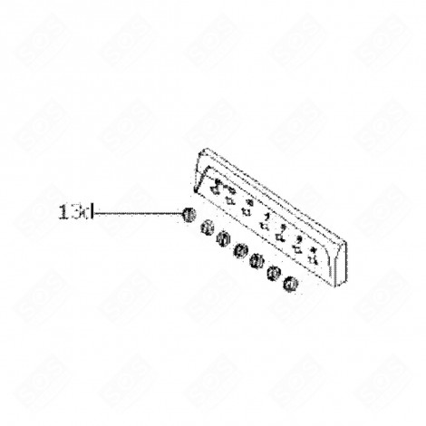 THERMOSTAT CONTROL (MARK 13D) GAS / ELECTRIC OVENS - 207100210301