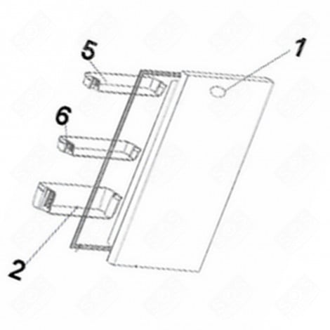 THOMSON LOGO (MARKER NO. 1) REFRIGERATOR, FREEZER - 1058365, 53040728