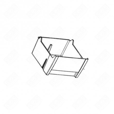 UPPER/INTERMEDIATE DRAWER 341X327X209 MM REFRIGERATOR, FREEZER - 4892070300