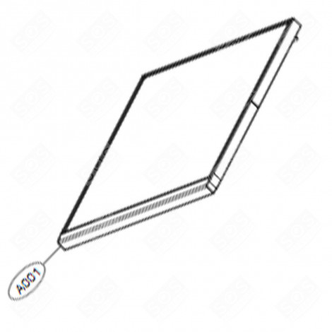 UPPER COVER (MARK N°A001) DISHWASHER - AGU75428706